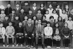 四谷第三小学校六年二組（昭和４２年）